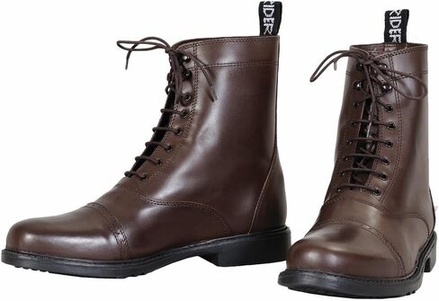 TuffRider Men's Barouque Lace Up Laced Paddock Boots in Saudi Arabia