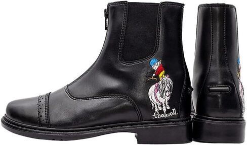 TuffRider Kids Thelwell Zip Black Paddock Boot 11 in Saudi Arabia