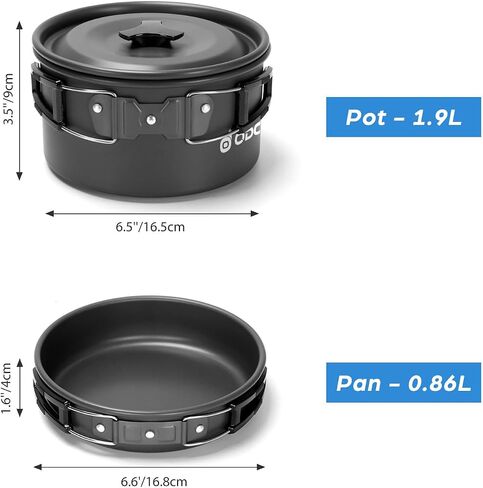 Odoland Camping Cooking Set OD0350G in Saudi Arabia