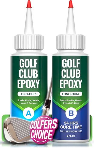 Golf Club Epoxy – Epoxy Glue for Golf Club Repair for All Golf Shafts, Heads, Drivers, Putters, and Irons, Works on Graphite & Steel Shafts in Saudi Arabia