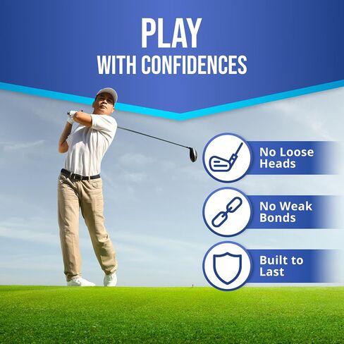 Golf Club Epoxy – Epoxy Glue for Golf Club Repair for All Golf Shafts, Heads, Drivers, Putters, and Irons, Works on Graphite & Steel Shafts in Saudi Arabia