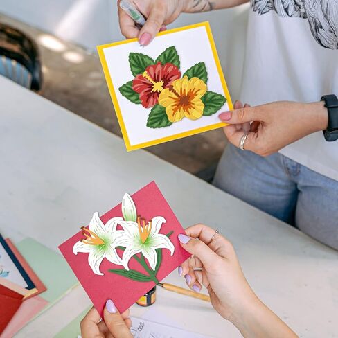 يموت Globleland Lily of the Valley Cutting لـ DIY Scrapbooking Snowdrops Cut Dies Spring Flowers Die Cuts لصنع البطاقات. in Kuwait