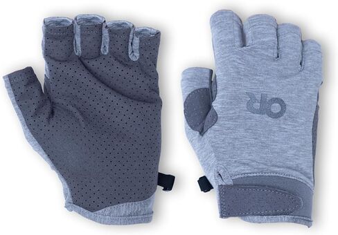 Outdoor Research ActiveIce Chroma Sun Gloves, Grey Heather, M in Saudi Arabia