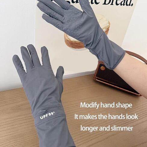 Outdoor Sun Protection Gloves Cycling Gloves Long Sleeve Anti-Slip Long Thin Durable Anti-Slip Cycling Gloves in Saudi Arabia