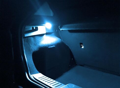 iJDMTOY Super Bright 2W High Power Xenon White Full LED Trunk Cargo Area Light w/Switch Compatible with Lexus, Compatible with Toyota, Powered by 18-SMD LED Diodes in Saudi Arabia