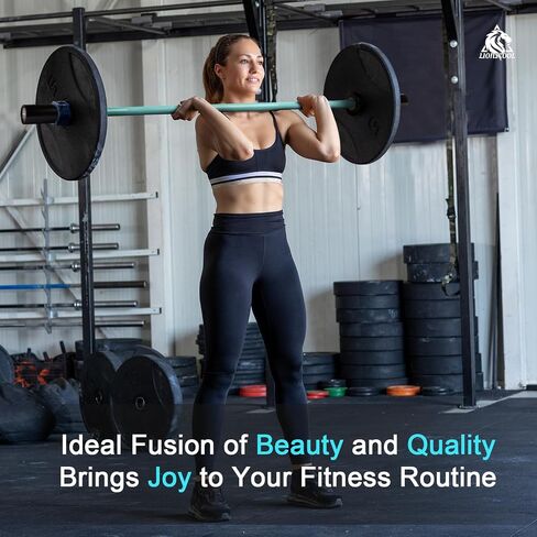 LIONSCOOL Premium 4ft/4.9ft/6ft Barbell for Strength Training and Olympic Weightlifting, 2 Inch Bar for Squats, Curls, Deadlifts, Presses, Hip Thrusts, 350lbs/500lbs/700lbs Weight Capacity in Saudi Arabia