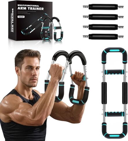 2025 Pro Twister Arm Trainer ، Bar Twister Power القابل للتعديل ، معدات تمرين ذراع الكتف ، آلة اللياقة في الجزء العلوي من الجسم القابلة للفصل للمنزل والصالة الرياضية in Kuwait