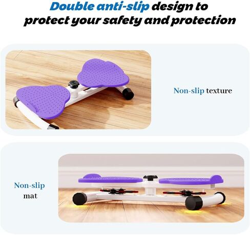 Exercise Twist Boards,Waist Twister Machine Exercise,Balance Board for Foot Massage and Weight Loss(Pink) in Saudi Arabia