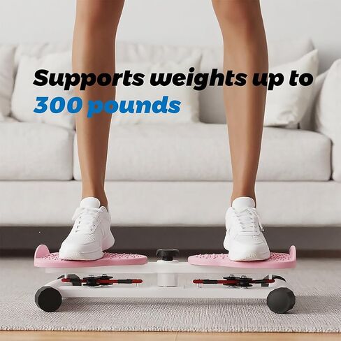 Exercise Twist Boards,Waist Twister Machine Exercise,Balance Board for Foot Massage and Weight Loss(Pink) in Saudi Arabia