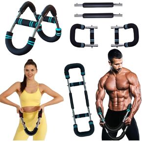 Twister Arm Trainer ، 40-100 رطل معدات تمرين الصدر القابلة للتعديل من الصدر للرجال والنساء ، وقوة الساعد القابلة للتعديل ، ومقاومة الربيع المحمولة للياقة المنزلية. in Kuwait