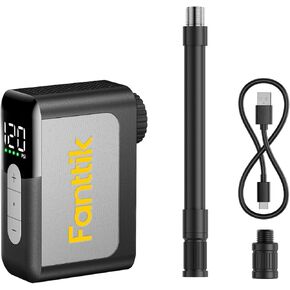 مضخة دراجة Mini Fanttik X10 Ace مع مقياس ، ومضخة دراجة كهربائية 120psi مع Presta و Schrader Valve ، والتوقف التلقائي ، والتضخم السريع للدراجة على الطريق in Kuwait