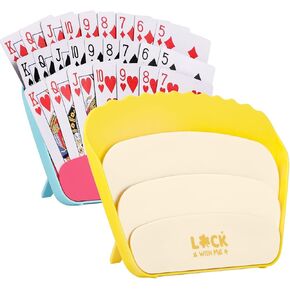 2 PCS حاملي البطاقات للعب الورق ، ولعب حاملات ألعاب البطاقات حامل البطاقات Tabletop Card in Kuwait