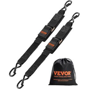 أحزمة قارب Vevor Boat Trailer Transom (2pk) ، 2 '× 24' 'القارب القابل للتعديل يتم تعديلها بقوة 1500 رطل مع خطافات قفل الأمن ومنصات القوارب ، و tiedowns transom للمقطورة أو القارب أو كاياك آمن in Kuwait