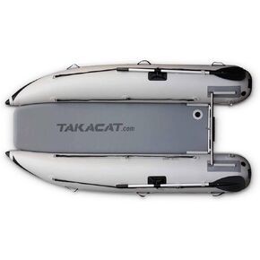300LX Inflatable Dinghy Boat Open Transom Sport Tender - 4-Person - 10HP, Ultra-Portable Open Bow Design, 3.0 Meters, Gray in Saudi Arabia