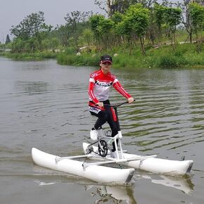 Lake Scooter, Aqua Bike Pedal Boat for Adults, Inflatable Kayak Bike Boat for Lake, Water Sports Tourist Kayak, DIY Sea Pedal Bike Boat, Important Means of Transportation in Kuwait