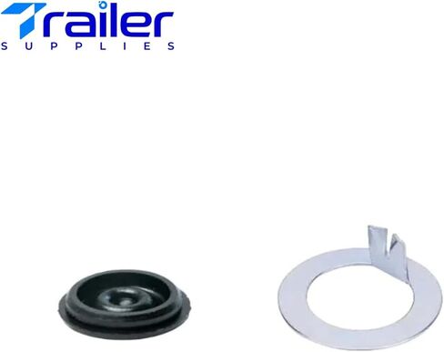 2 Sets Trailer Supplies 8000 lbs Bearing Kit – Fits #42 Spindle – 25580/02475 Bearings, 25520/02420 Races, 10-225 Seal, 2.72" Dust Caps w/Extra Plugs, Cotter Pins, Washers in Saudi Arabia