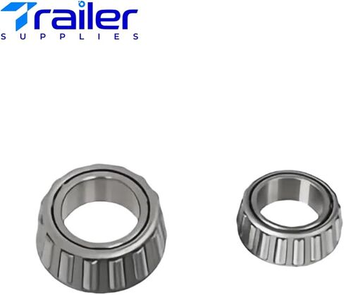 2 Sets Trailer Supplies 8000 lbs Bearing Kit – Fits #42 Spindle – 25580/02475 Bearings, 25520/02420 Races, 10-225 Seal, 2.72" Dust Caps w/Extra Plugs, Cotter Pins, Washers in Saudi Arabia