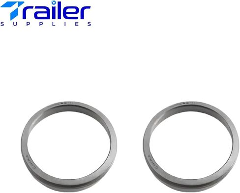 2 Sets Trailer Supplies 8000 lbs Bearing Kit – Fits #42 Spindle – 25580/02475 Bearings, 25520/02420 Races, 10-225 Seal, 2.72" Dust Caps w/Extra Plugs, Cotter Pins, Washers in Saudi Arabia