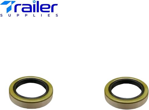 2 Sets Trailer Supplies 8000 lbs Bearing Kit – Fits #42 Spindle – 25580/02475 Bearings, 25520/02420 Races, 10-225 Seal, 2.72" Dust Caps w/Extra Plugs, Cotter Pins, Washers in Saudi Arabia