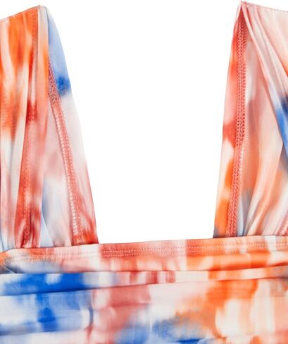 SOLY HUX Women's Floral Print Tank Tops Square Neck Sleeveless Going Out Tops Double Lined Summer Crop Tank Tops in Kuwait