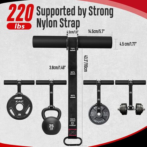 Fitbeast Lurearm Strengthener & Wrist Roller Lurearmermary - مدرب قوة الساعد القابل للتعديل مع مقابض قبضة مكافحة للانزلاق كثيفة ، مثالية لزيادة قوة قبضة وبناء العضلات in Kuwait