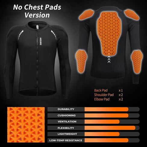 WOSAWE Men's Mesh Motorcycle Jacket CE Certified Padded Motorcycle Shirt with Back Armor Summer Sport Bike Protective Gear in Kuwait