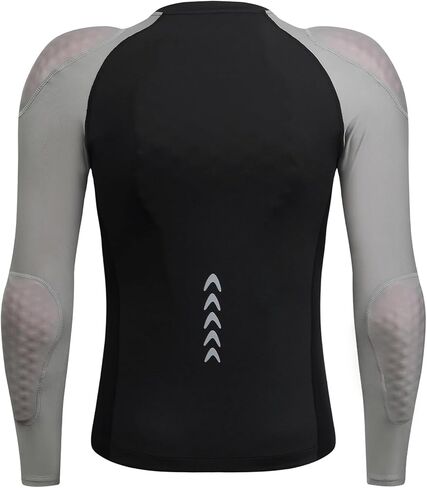 WOSAWE Men's Mesh Motorcycle Jacket CE Certified Padded Motorcycle Shirt with Back Armor Summer Sport Bike Protective Gear in Kuwait