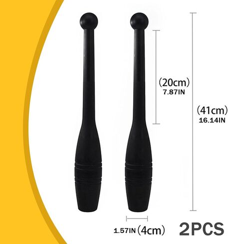 2Pcs Indian Clubs 1 Lb Workout Reusable Weighted Club for Exercise Tight Grip Weighted Bars Heavy Duty Plastic for Gym, Fitn in Kuwait
