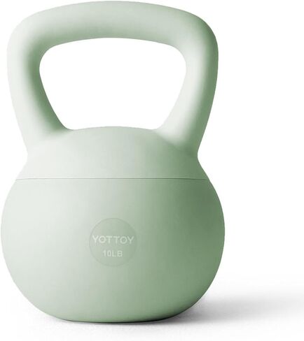 Yottoy Soft Kettlebell ، وزن قبضة kettlebell المضادة للانزلاق للتدريبات المنزلية ، kettlebells مجموعة القوة والسلامة مضمونة in Kuwait