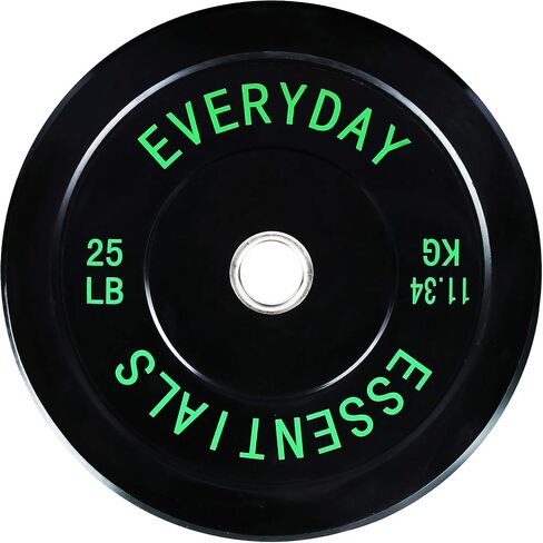 2-Inch Olympic Bumper Plates, Perfect Weight Plates for Weightlifting and Strength Training, Multiple Weights Available in Kuwait