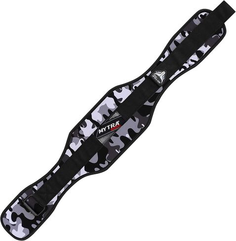 Mytra Fusion N7 6 Inch Weight Lifting Belt, Exercise Belt, Fitness Belt for Gym Training, Body Building, Weight Training & Powerlifting in Kuwait