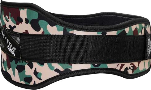 Mytra Fusion N7 6 Inch Weight Lifting Belt, Exercise Belt, Fitness Belt for Gym Training, Body Building, Weight Training & Powerlifting in Kuwait