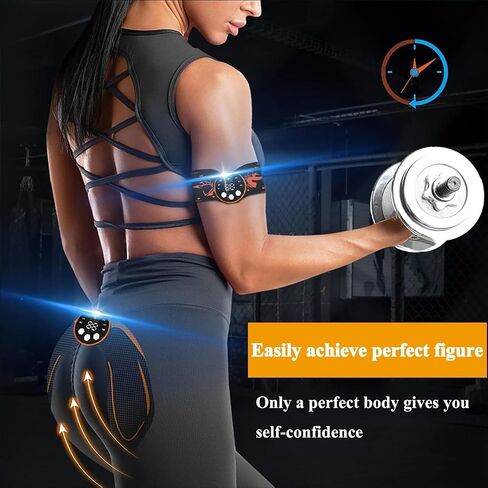 حزام اللياقة البدنية ، محفز ABS كامل الجسم AB/ARM/HIP Trainer ABS Trainer أحزمة التنغيم الإلكترونية معدات التمرين المنزلية للبطن/الخصر/الساق/الذراع/الفخذ in Saudi Arabia