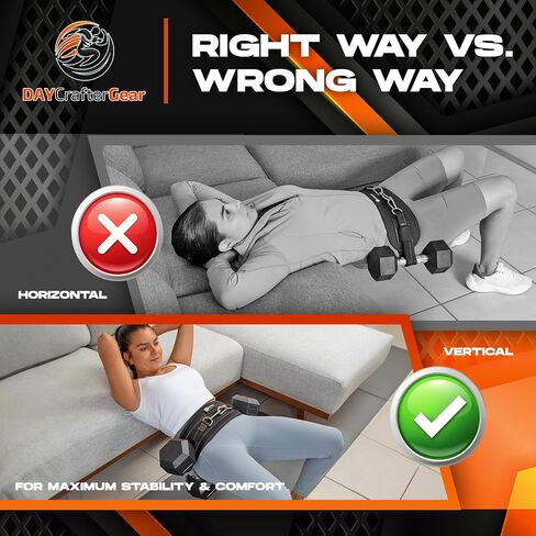 حزام دفع الورك للأوزان ، الدمبلز و Kettlebells - معدات تجريب Glute الشاقة للخدمة للوحات التي تصل إلى 300 رطل ، مع أشرطة مكافأة للانخفاضات وحزام القرفصاء للمنزل والصالة الرياضية in Saudi Arabia