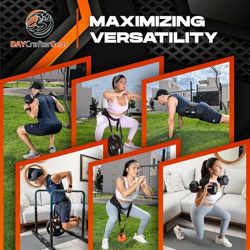 حزام دفع الورك للأوزان ، الدمبلز و Kettlebells - معدات تجريب Glute الشاقة للخدمة للوحات التي تصل إلى 300 رطل ، مع أشرطة مكافأة للانخفاضات وحزام القرفصاء للمنزل والصالة الرياضية in Saudi Arabia