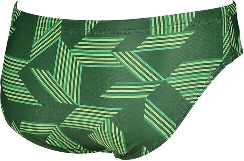 Arena Boys Performance Puzzled Swim Briefs Youth Athletic Swimwear for Training in Saudi Arabia