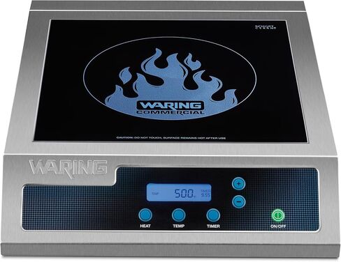 Waring Commercial WIH400 Hi-Power Induction Electric Countertop Range Burner 11" x 11" Schott ceramic glass surface in Kuwait