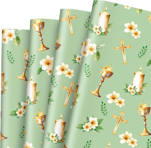 JarThenaAMCS Forest Animal Wrapping Paper -Not Roll- Woodland Gift Wrap Paper Folded Flat DIY Craft Paper for Birthday Baby Shower Party Favors Supplies, 19.7 x 27.6 Inch, 8 Sheet in Saudi Arabia