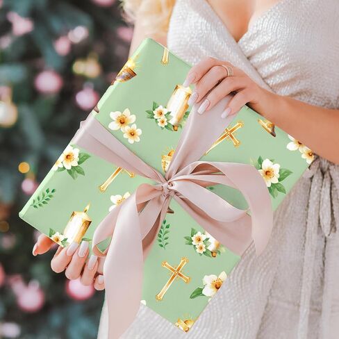 JarThenaAMCS Forest Animal Wrapping Paper -Not Roll- Woodland Gift Wrap Paper Folded Flat DIY Craft Paper for Birthday Baby Shower Party Favors Supplies, 19.7 x 27.6 Inch, 8 Sheet in Saudi Arabia