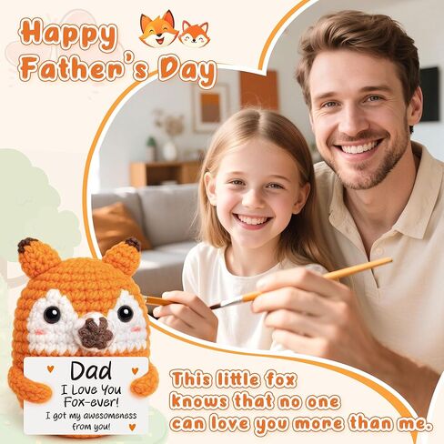 ميني فوكس مضحك فوكس يوم هدايا كروشيه إيجابية هدايا ، هدايا التخرج له ، هدية عيد ميلاد للنساء الرجال ، أشياء صغيرة لطيفة ، الهتاف العاطفي المصنوع يدويًا ، دعم ثعلب البطاطس المخلل in Kuwait