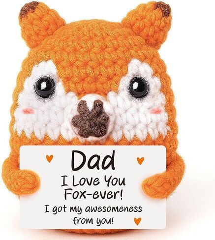 ميني فوكس مضحك فوكس يوم هدايا كروشيه إيجابية هدايا ، هدايا التخرج له ، هدية عيد ميلاد للنساء الرجال ، أشياء صغيرة لطيفة ، الهتاف العاطفي المصنوع يدويًا ، دعم ثعلب البطاطس المخلل in Kuwait