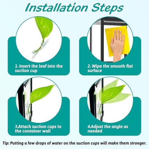 6 Pack Plastic Frog Habitat Platform with Suction Cups Reptile Decorations for Terrarium Dwarf Frogs Tank Accessories Decor Turtle Basking Platforms for Amphibian in Kuwait