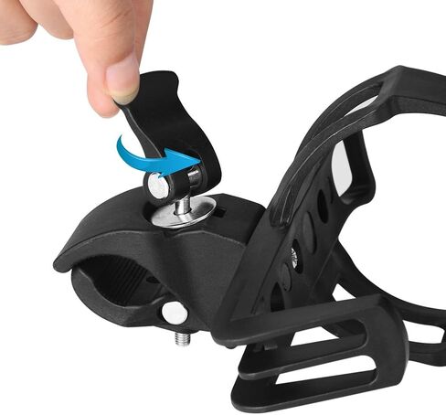 Accmor 2 Pack Bike Water Bottle Holders No Screws, Universal Bike Cup Holder, 360 Degree Rotatable Bike Water Bottle Cage, Water Bottle Holders for Kids Bike Adult Bike in Kuwait