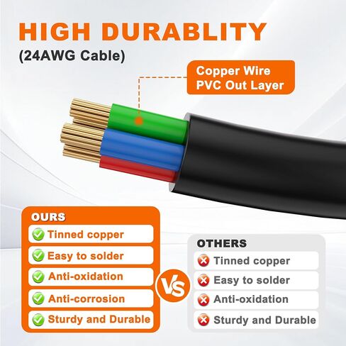 24AWG Cable Waterproof Extension Cable Male/Female Connector for Electric Bike Extension Cable ConnectorEssential Ebike Replacement Parts 2Pin 3Pin 4Pin 5Pin 6Pin in Saudi Arabia