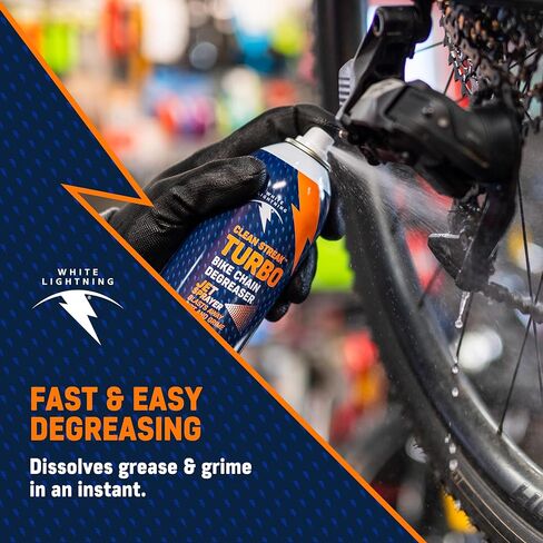 White Lightning Clean Streak Turbo Bike Chain Degreaser, 18oz in Kuwait