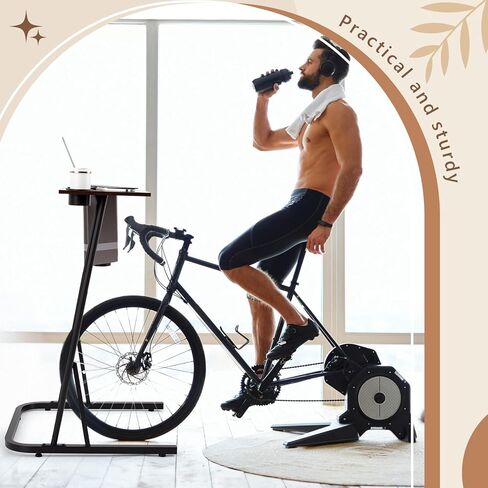 Weysat Adjustable Bike/Treadmill Trainer Fitness Desk for Treadmill, Spinning Cycling Workstation Standing Table, Indoor Cycling Training Standing Table, Indoor Workstation Bike Desk in Kuwait