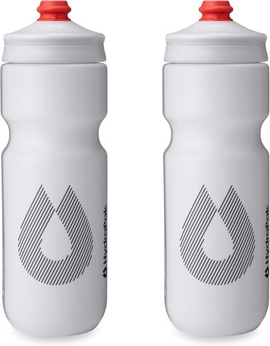 Hydrapak Breakaway Furge Lightweight Bike Mater Bott 2 -Pack (20oz ، 25oz ، 30oz) - زجاجة عالية التدفق وركوب الدراجات والرياضة in Kuwait