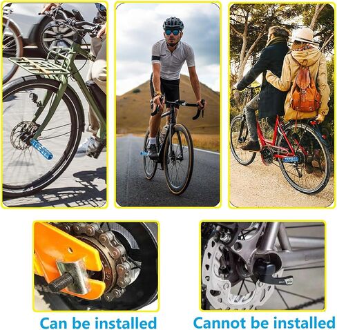 1 Pairs Aluminum Alloy Bike Pegs for Mountain Bike Cycling Rear Stunt Pegs Fit 3/8 inch Axles in Saudi Arabia