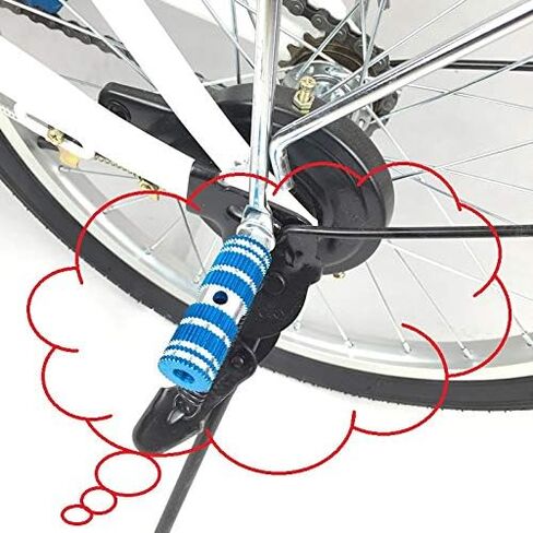 1 Pairs Aluminum Alloy Bike Pegs for Mountain Bike Cycling Rear Stunt Pegs Fit 3/8 inch Axles in Saudi Arabia