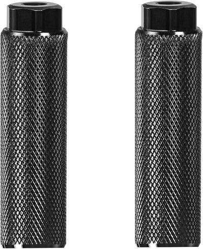 KINSPORY Bike Pegs for 3/8 inch Axles, Aluminum Alloy Anti-Skid BMX Bicycle Pegs for Mountain Bike Backseats Stands Cycling Rear Stunt Pegs in Kuwait